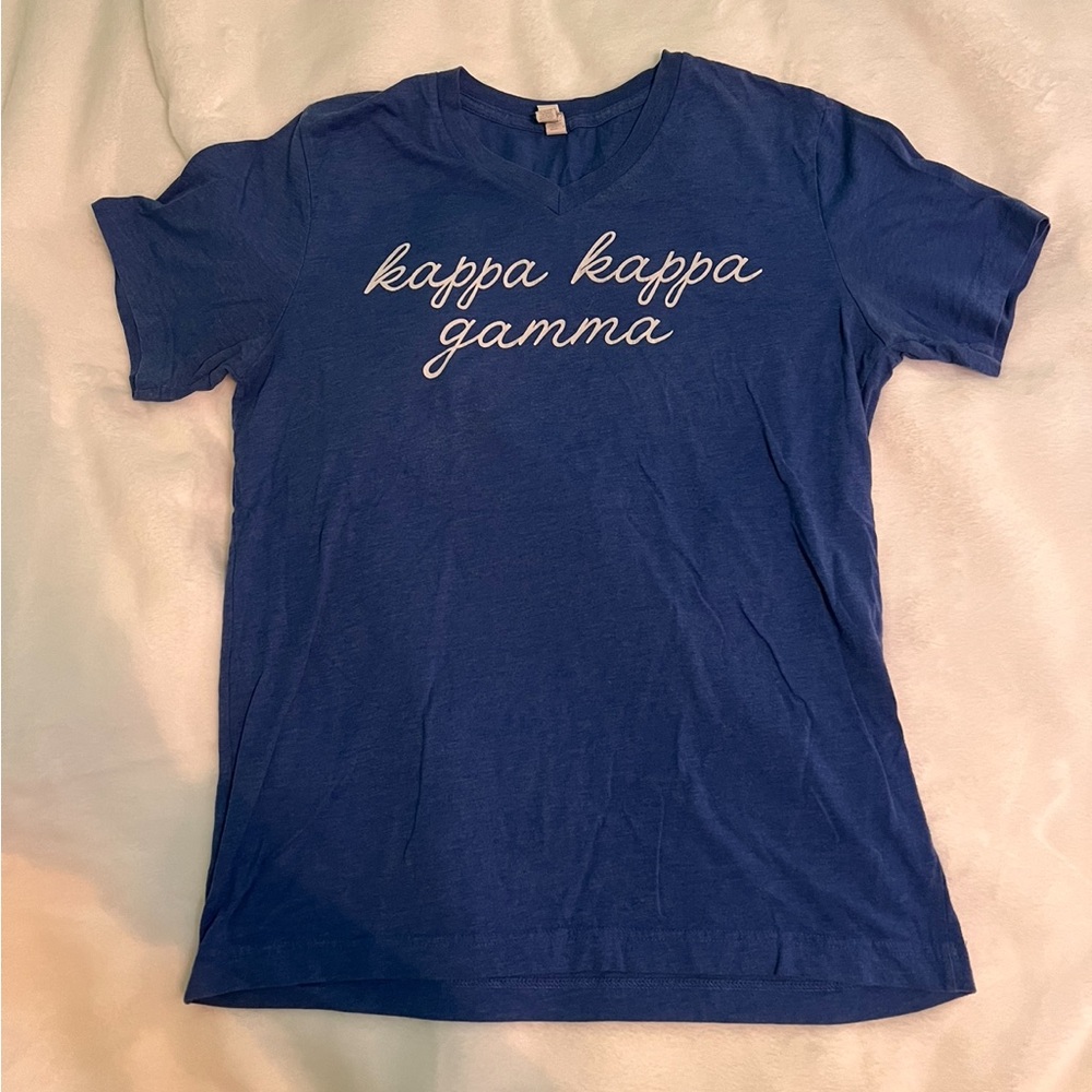 Kappa kappa gamma cursive tee